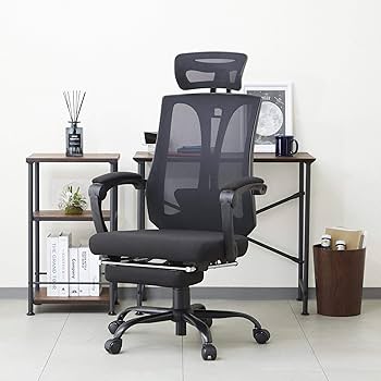 ドウシシャ オフィスチェア メッシュチェア フットレスト付き リクライニング Amazon.co.jp: ドウシシャ オフィスチェア メッシュチェア